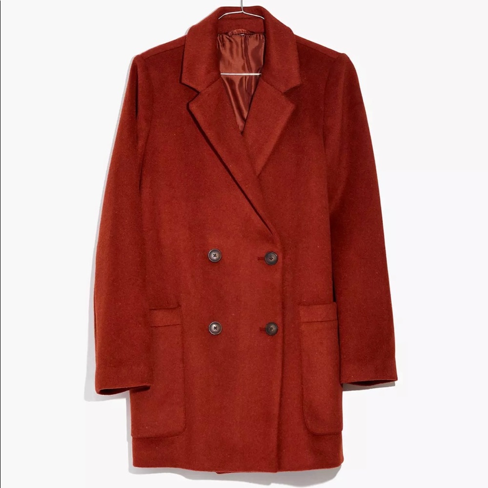 Madewell Hollis Double-Breasted Coat